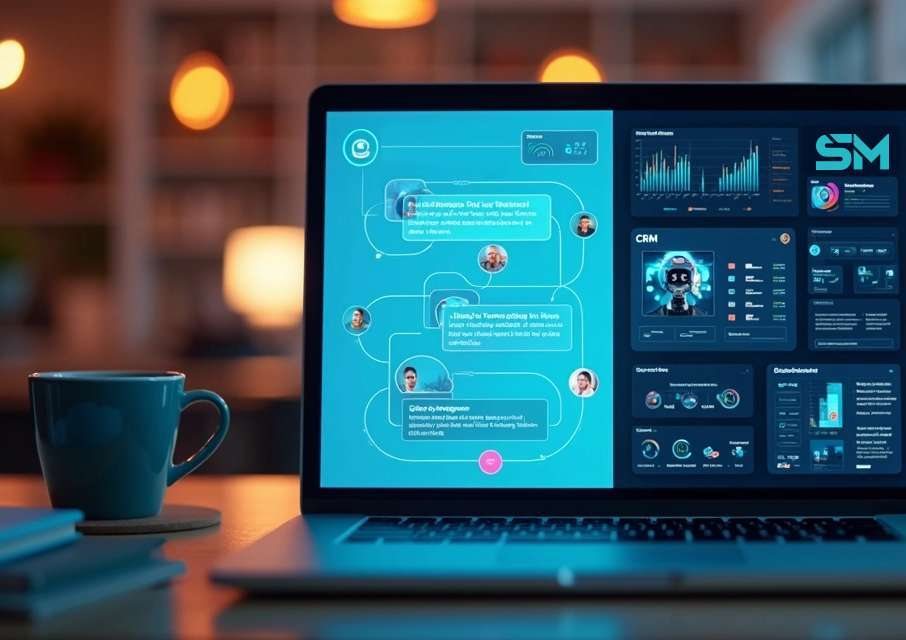 Painel de automacao e CRM